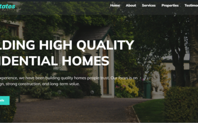 Real Estate Website Development – Modern Responsive Platform