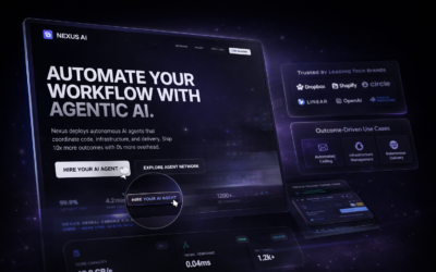 Nexus AI – A High-Converting, Premium SaaS Landing Page Designed for Modern AI Products with Advanced UI, Smooth Animations, and Conversion-Focused Experience