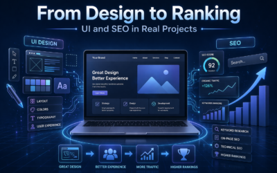 From Design to Ranking How UI and SEO Work Together in Real Projects
