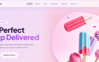Scoop Cream: Developing a High-Performance, Responsive E-commerce Storefront