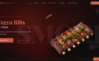 Designing a Modern, Conversion-Focused Restaurant Website (Crimson Table )